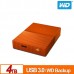 WD My Passport 4TB(橘) 2.5吋行動硬碟(WESN)